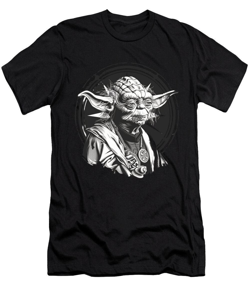 Yoda Vs Chiefs Han Hailmary Robertz Schuler T-Shirt
