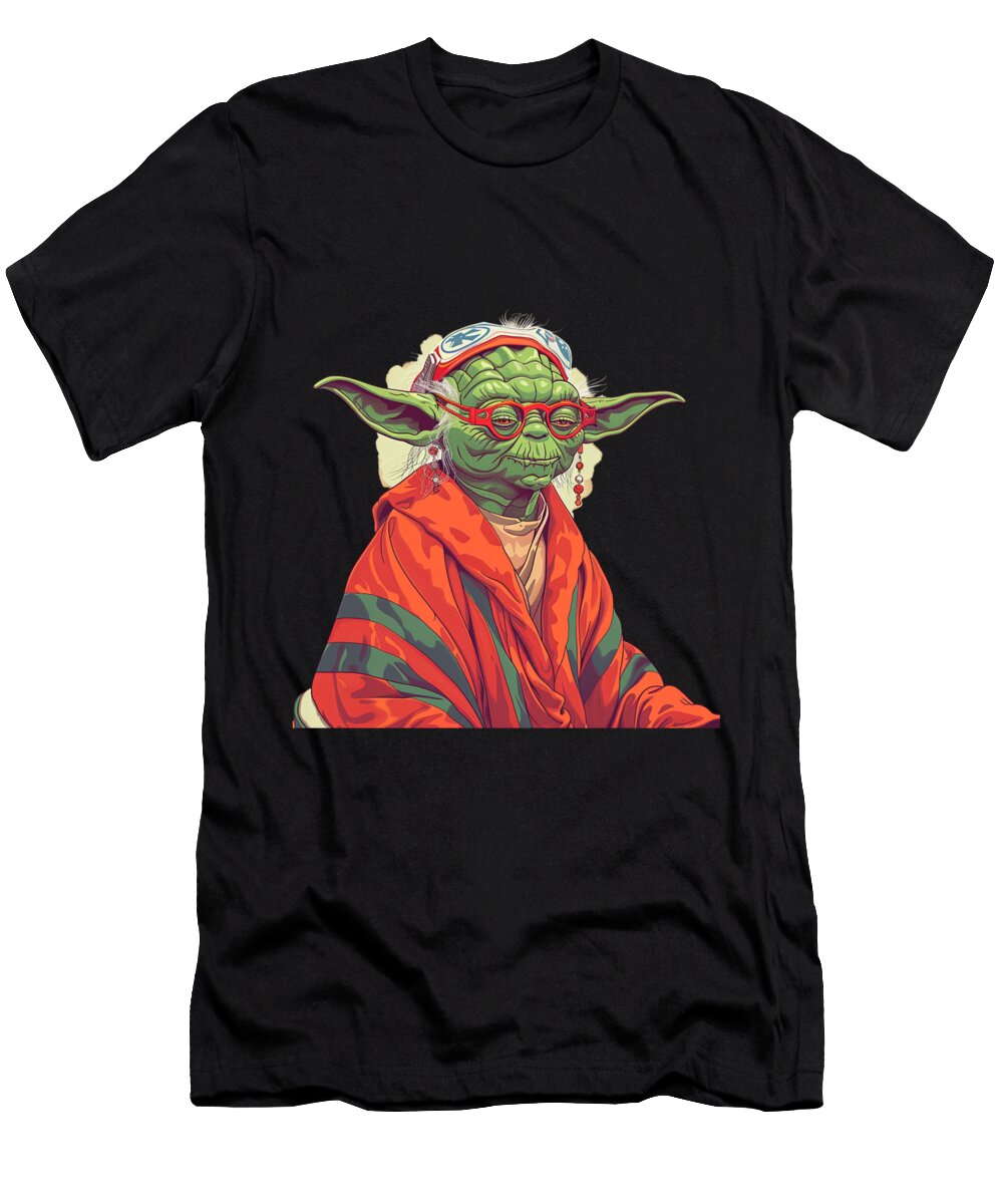 Yoda Vs Chiefs Leia Leadership Robertz Schuler T-Shirt