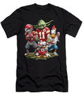 Yoda Vs Chiefs Lightsaber Linebacker Robertz Schuler T-Shirt