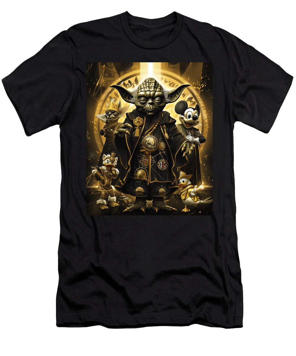 Yoda Vs Chiefs Obi Wan Offense Robertz Schuler T-Shirt