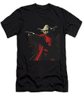 Yoda Vs Los Angeles Angels Logo Meditation Meets MLB Mizorey T-Shirt