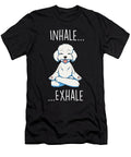 Yoga Dog Poodle Meditation Design Lance Gambis T-Shirt
