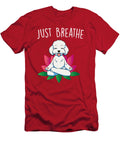 Yoga Dog Poodle Meditation Design Tinh Tran Le Thanh T-Shirt