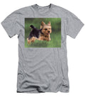 Yorkshire Terrier Painting Rachel Stribbling T-Shirt