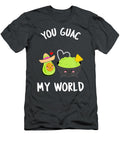 You Guac My World Funny Guacamole Avocado Vegan Handsley Nguyen T-Shirt