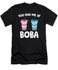 You Had Me At Boba Funny Bubble Tea Eq Designs T-Shirt