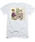 Young Girls At Their Lemonade Stand 1918 Blanche Fisher Wright T-Shirt