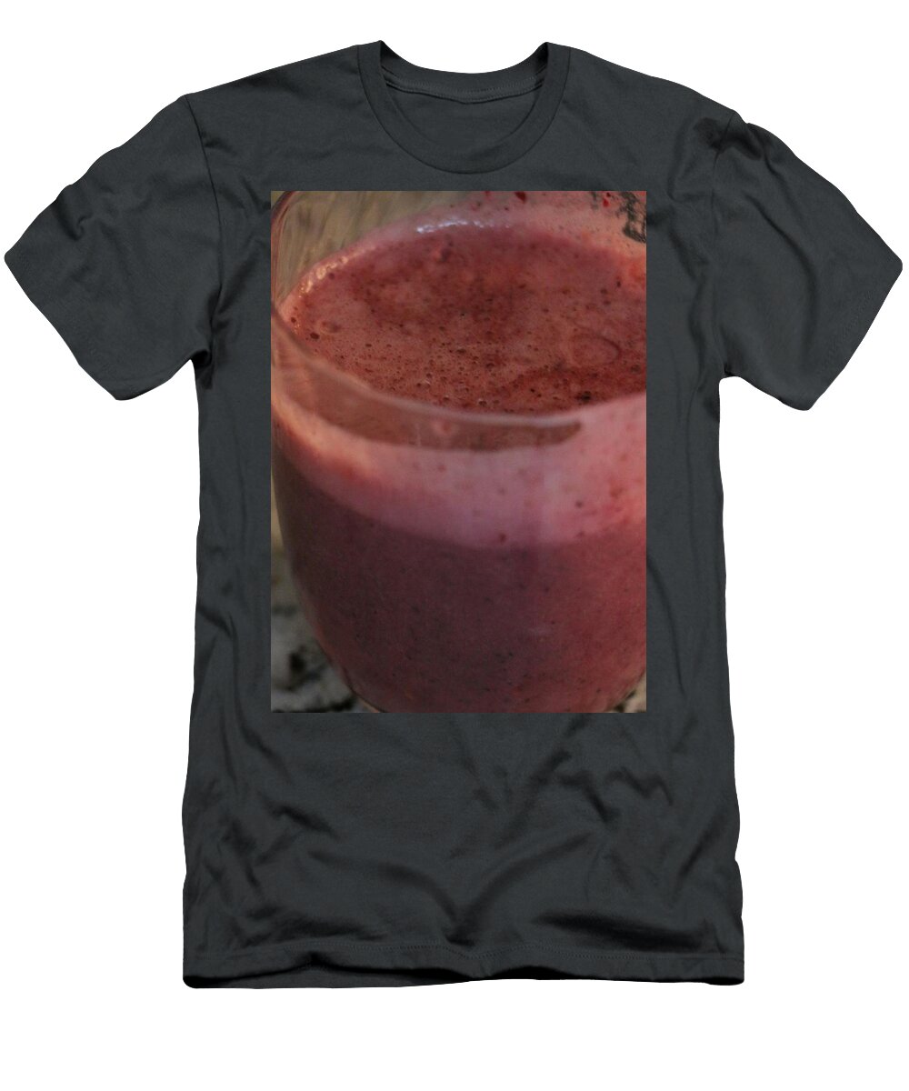 Yummy Berry Smoothie the Art of Marilyn Ridoutt Greene T-Shirt