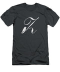 Z in Light Gray Bird and Script Custom Home Fashions T-Shirt