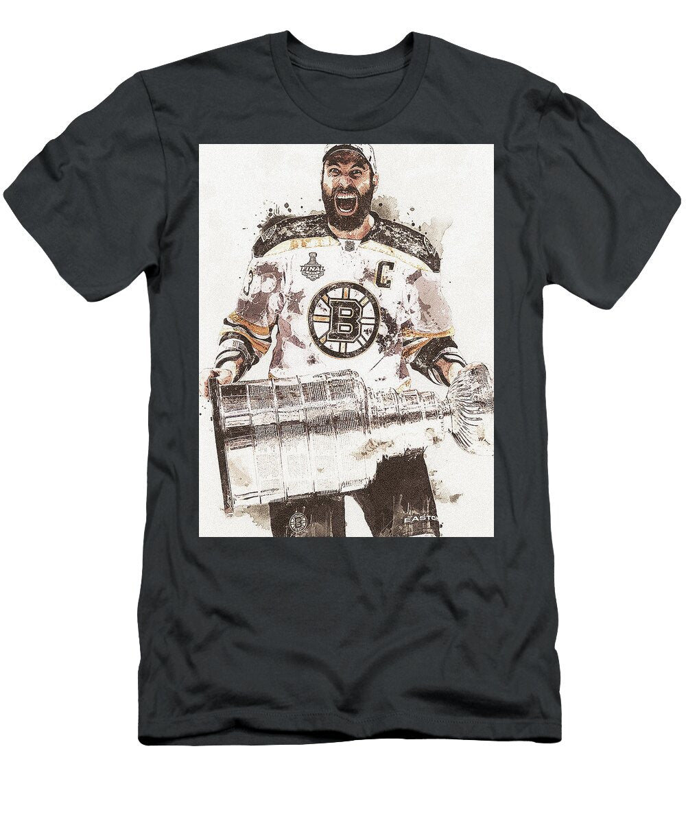 Zdeno Chara Stanley Cup Boston Bruins Poster Willy Art T-Shirt