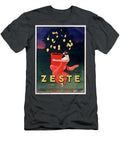 Zeste Lemon Tree and Lady in Red Mark White T-Shirt